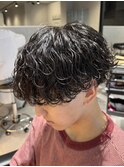 熊本メンズヘア メンズパーマ 波巻きパーマ スパイラルパーマ