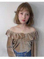 アクシス 栄店(`AXIS)&nbsp;イメチェン/ピンクベージュ/アンブレラカラー/前髪/栄矢場町