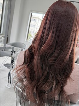 ヴァンクラウド 奈良店(VENT-CLOUD) 6Dエクステ××赤髪×インナー