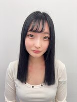 ロサ ファイブヘアー(Rosa..5Hair)&nbsp;黒髪×セミロング