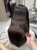 アッドバイケンジ(Add.. by KENJE) 髪質改善ストレートで柔らかいストレートヘアに