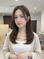 チオ(Chio)&nbsp;【富山】大人上品センターパート×韓国風くびれセミロング