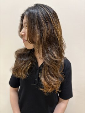 ヘアーライズ 池袋東口店(hair RISE) クリープデジタルパーマのリバースカールノンセット30代40代50代