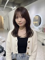 シエル 一社(cher) ミディアム顔まわりレイヤー