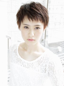 フェイスティ(FACE-T) 【FACE-T青山】透明感あふれるガーリーショート『安井朋美』