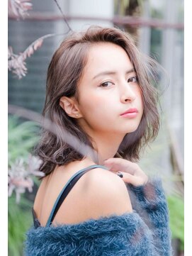 シエナ 渋谷(Siena) siena グレージュカラーボブ