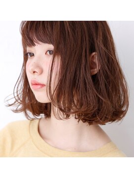 アピッシュ シーナ 海老名店(apish ciena) ＊愛され万能前髪☆×ランダムラフカールボブ♪