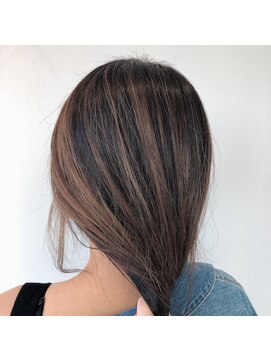 テクライズ 豊橋店(TECHRISE) アッシュベージュ×バレイヤージュ