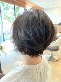 乾かすだけでキマる大人ショート
