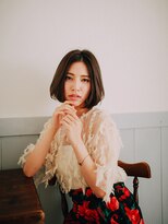 アラワラブルー(arrawarra blue)&nbsp;愛され外国人風ボブ/20代/30代/40代/50代/倉敷/白楽町