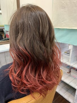 グルック ヘアーリラクゼーション 九条店(Gluck Hair Relaxation) グラデーションカラー