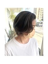 ルーチェ(Luce) バレイヤージュ大人ハンサムショート