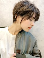 レトン 銀座(leton)&nbsp;ショート/ボブ/カーキグレージュ/大人かわいい[東銀座/銀座]