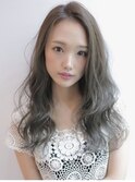 《Agu hair》アッシュカラーで涼しげ夏ウェーブ