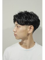 レンゲン(LENGEN)&nbsp;メンズかき上げニュアンスマッシュサイドパート韓国マッシュ