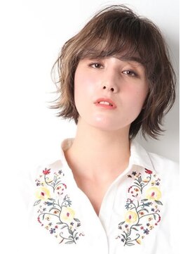 ビリード 恵比寿(Belead EBISU) お洒落可愛いレイヤーショートボブ【Belead EBISU】MEGUMI