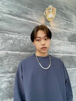 サロンレイビューティー(SALON Leh BEAUTY) 【Leh】かき上げセンター分けメンズヘア