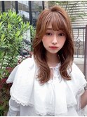【エレン池袋】小顔カット×大人気くびれミディ 韓国ヘア