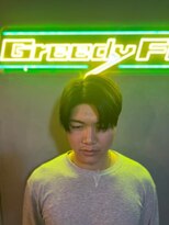 グリーディーフォックス 三軒茶屋(GreedyFOX)&nbsp;波巻き/マッシュパーマ/ウルフ/ハイライト<理容室>三軒茶屋