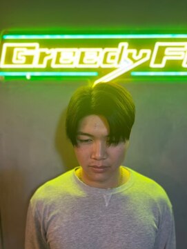 グリーディーフォックス 三軒茶屋(GreedyFOX) 波巻き/マッシュパーマ/ウルフ/ハイライト<理容室>三軒茶屋