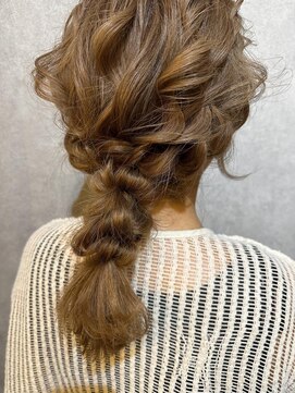 ウィスプ 赤羽店(wisp) 編みおろしアレンジ♪*。