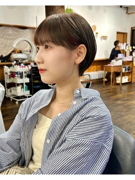 ヘアメイクエイト 丸山店(hair make No.8) ◆担当:岩切祐樹◆耳掛けマッシュショート