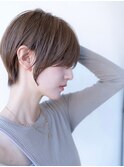 似合わせカットフルバングイメチェンショートボブ前髪小顔