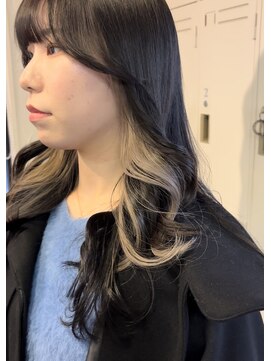 エスク オブ ヘアー(SQ of hair) 韓国風style イヤリングカラーハイトーン ペールベージュ