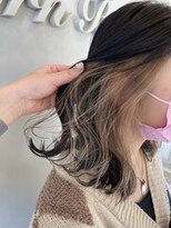 リボーンアルファ 船橋店(reborn α)&nbsp;イヤリングカラーミルクティー