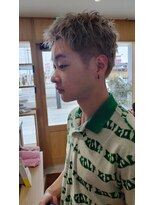 パウダーヘアー ルミニティ(powder hair luminity)&nbsp;ウルフダブルカラースタイル