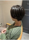 ハンサムショート/ショート/パーマ