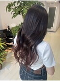 ほんのりピンクグラデーション