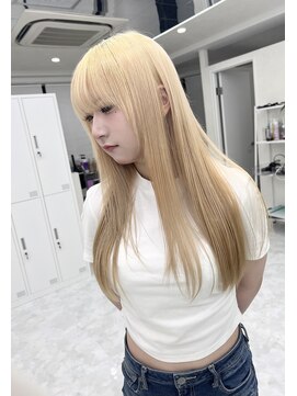 アイセ(I.se Eir TOKYO) ブロンド/ハイトーン/ケアブリーチ/レイヤーカット/西葛西/葛西