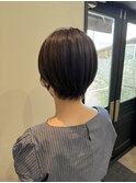 コンパクトショート/アッシュ/透明感カラー