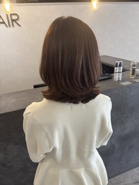 アールヘアー(ar hair) 【村松一輝】大人可愛いくびれミディアム
