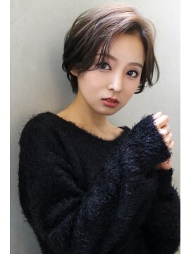 マルフェ 天王寺(marfe) 【marfe】ショート_ショートヘア_ショートボブ_くすみベージュ