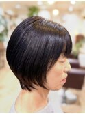 大人女性丸みショートstyleー★