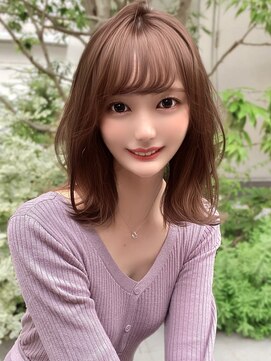 ミラリー トウキョウ(Mirareee Tokyo) 【F】大人綺麗かわいいふんわりヘア小顔前髪カット