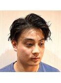 こなれ感抜群◎大人のセンターパート　ニュアンスパーマ