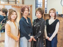 全員が女性スタッフ♪アットホームな雰囲気なお店◎