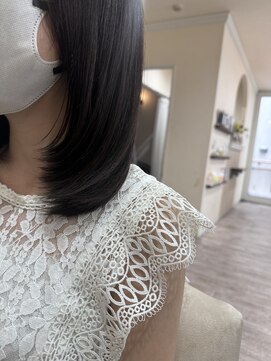 ラボヌールヘアーノーブル 新越谷店(La Bonheur hair noble) レイヤーカット/極上髪質改善【美髪】【イメチェン】