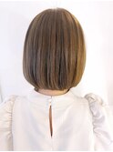 大人可愛い20代30代40代50代ウルフレイヤーボブ丸みショートボブ