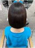 縮毛矯正/髪質改善/酸性矯正/美髪矯正/福岡/天神/ボブ