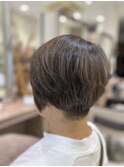 白髪を活かす上品カラー