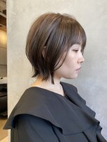 エリマバイフィフス 調布(elima by fifth) どこから見ても綺麗なシルエットの大人ショートヘア◎
