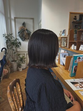 メルク(merc.) 秋カラー×ボブ