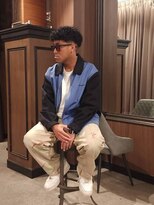 ブロック ジャポン(bloc japon)&nbsp;刈り上げハードパーマショート　メンズパーマ/池田裕和