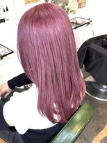 ルミエ ヘアサロン 経堂店(Lumie hair salon)&nbsp;ピンクバイオレットカラー