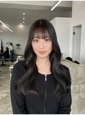 10代20代30代レイヤーカットコテ巻き風パーマデジタルパーマ