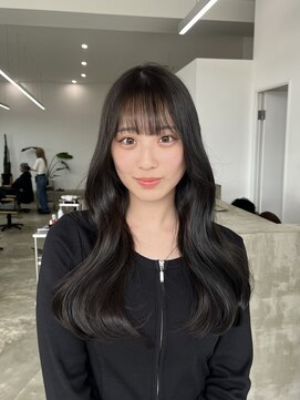 エートル 西金沢(etre) 10代20代30代レイヤーカットコテ巻き風パーマデジタルパーマ